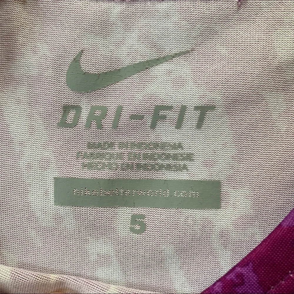 Nike Dri-Fit Purple Short Sleeve T-shirt 5
